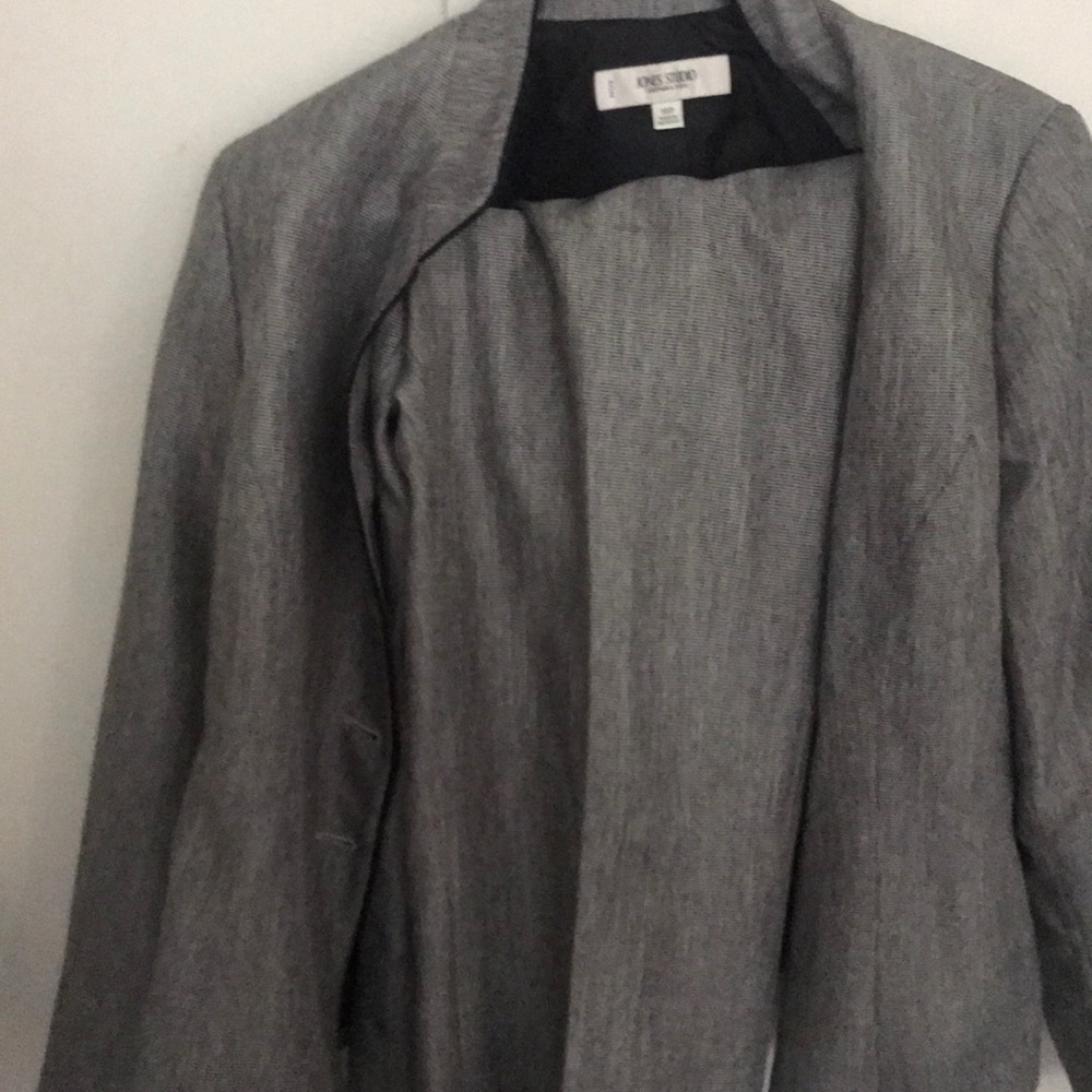 John studio gray suit